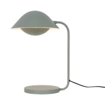 kinkiecik.pl Zielona lampa stołowa Freya - Nordlux, metalowa 2213115023